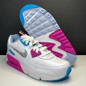 white holographic nike air max